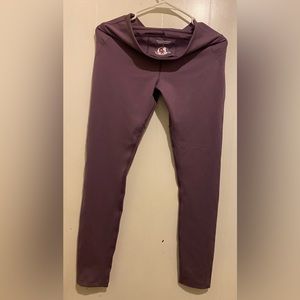 NWOT Free People Movement Maroon Leggings Size M
